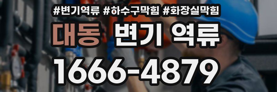 대동 변기 역류