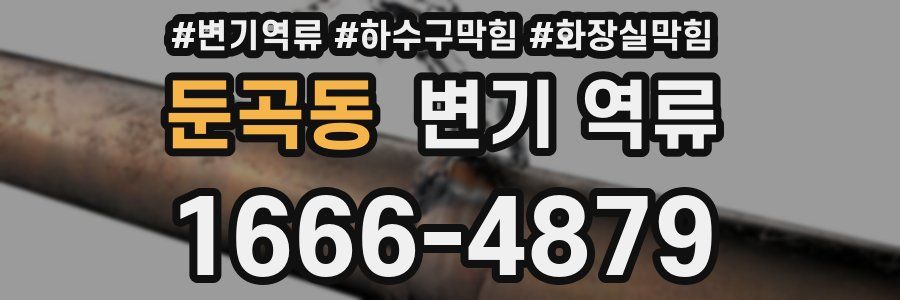 둔곡동 변기 역류