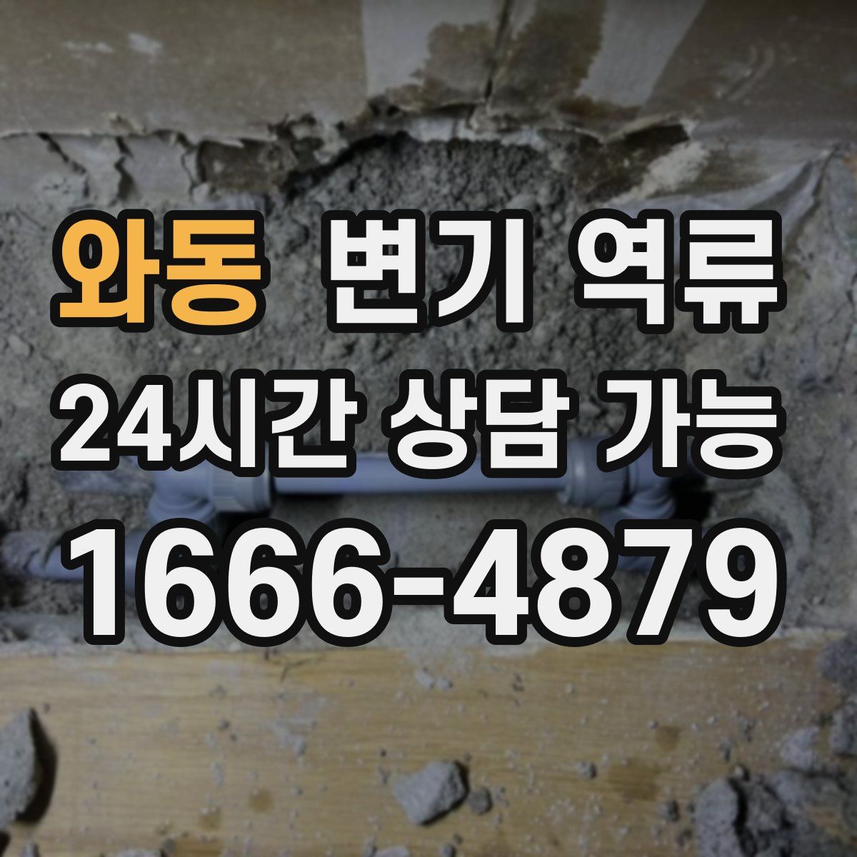 와동 변기 역류