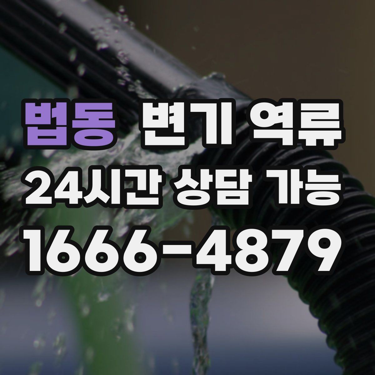 법동 변기 역류 배관 구조를 모를 때 확인 순서