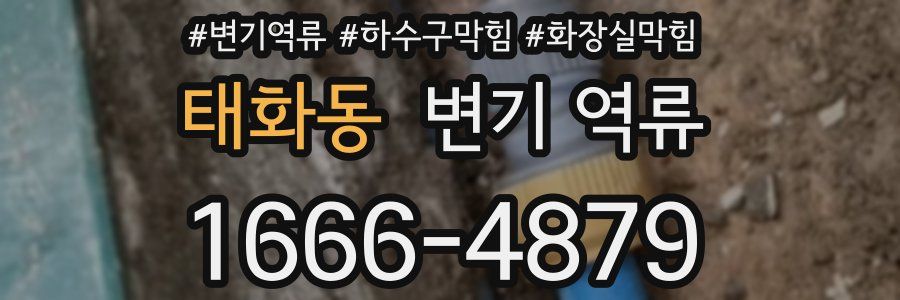 태화동 변기 역류