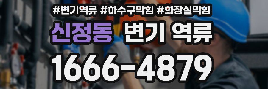 신정동 변기 역류