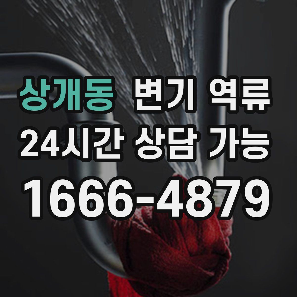 상개동 변기 역류