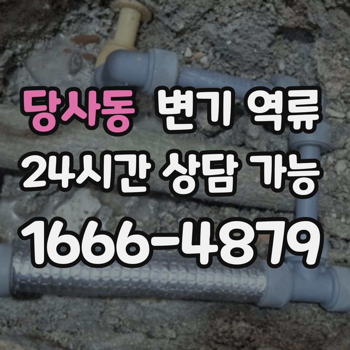 당사동 변기 역류