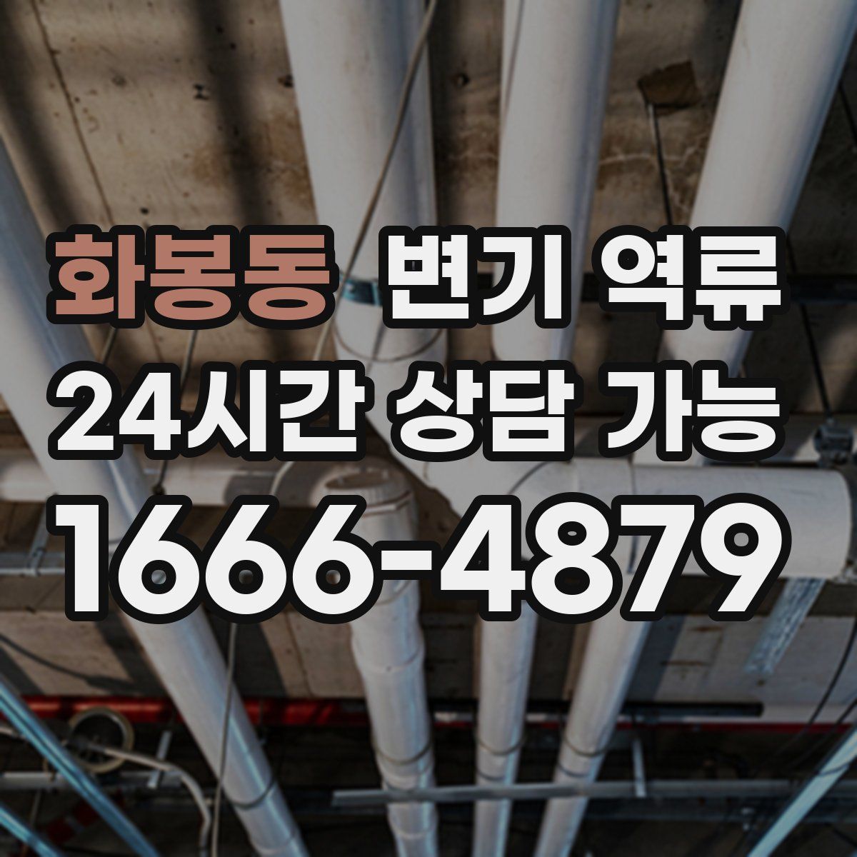 화봉동 변기 역류