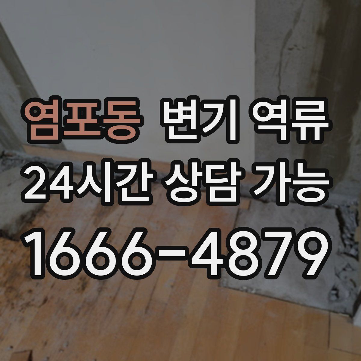 염포동 변기 역류