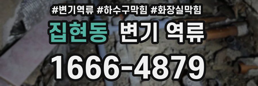 집현동 변기 역류