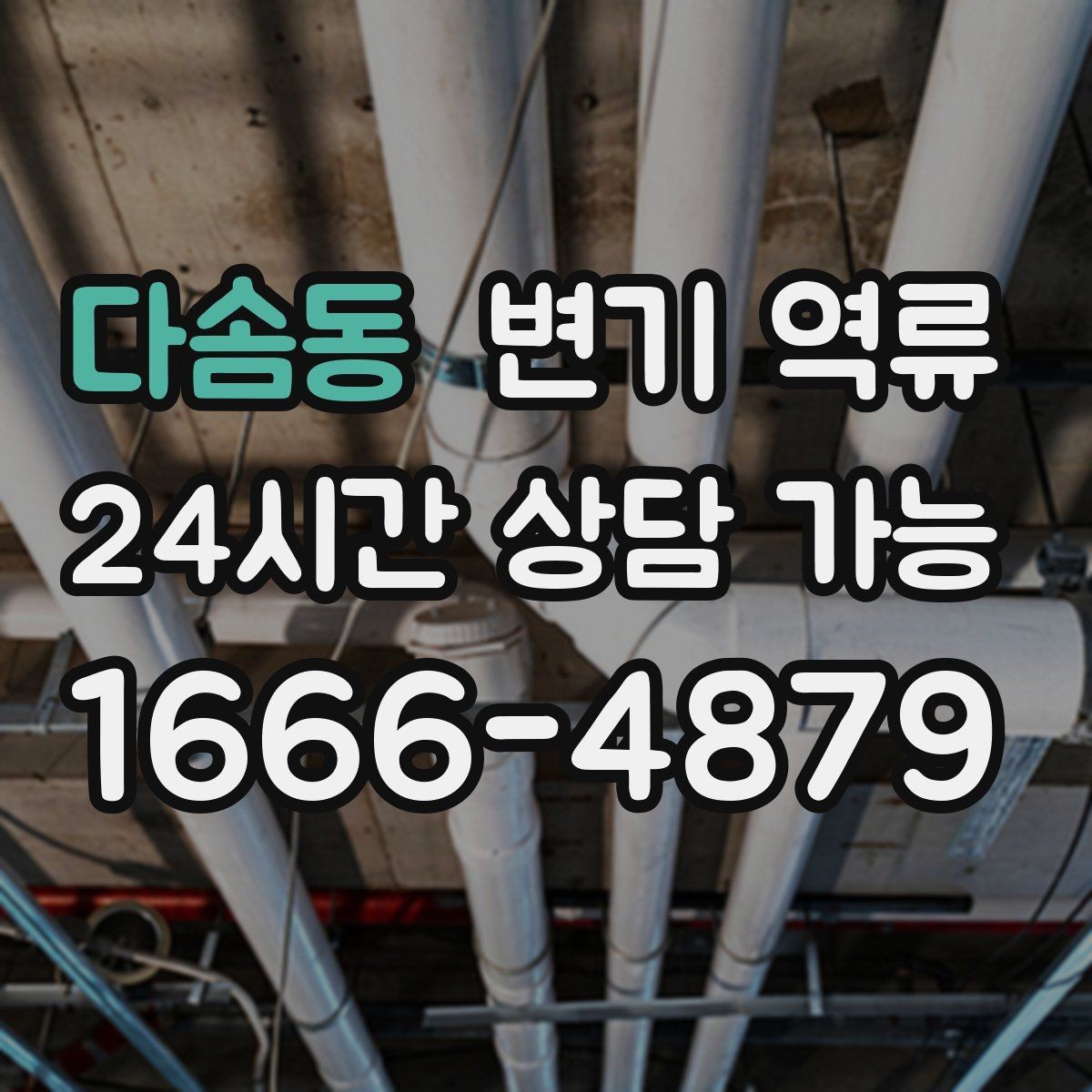 다솜동 변기 역류 오염수가 섞이면 위험한 이유
