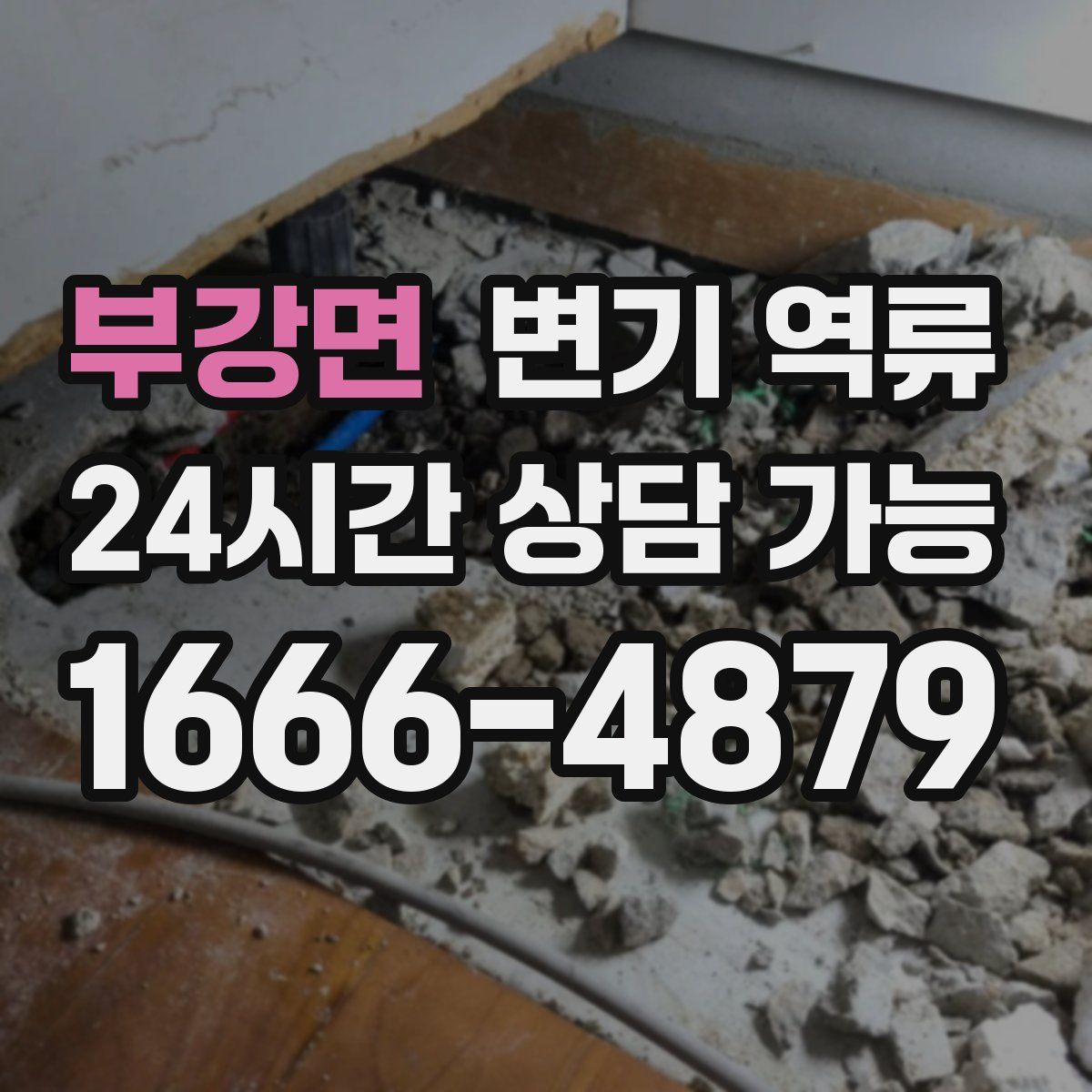 부강면 변기 역류