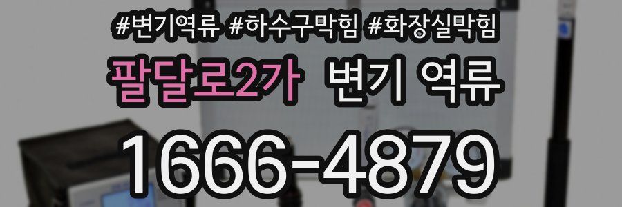 팔달로2가 변기 역류