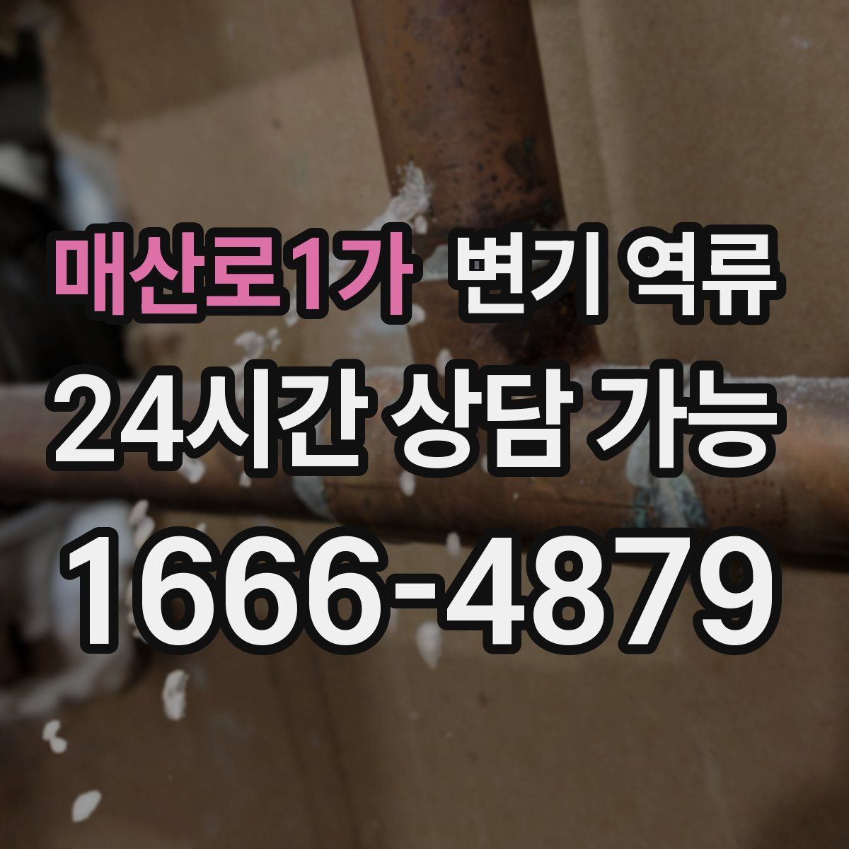 매산로1가 변기 역류