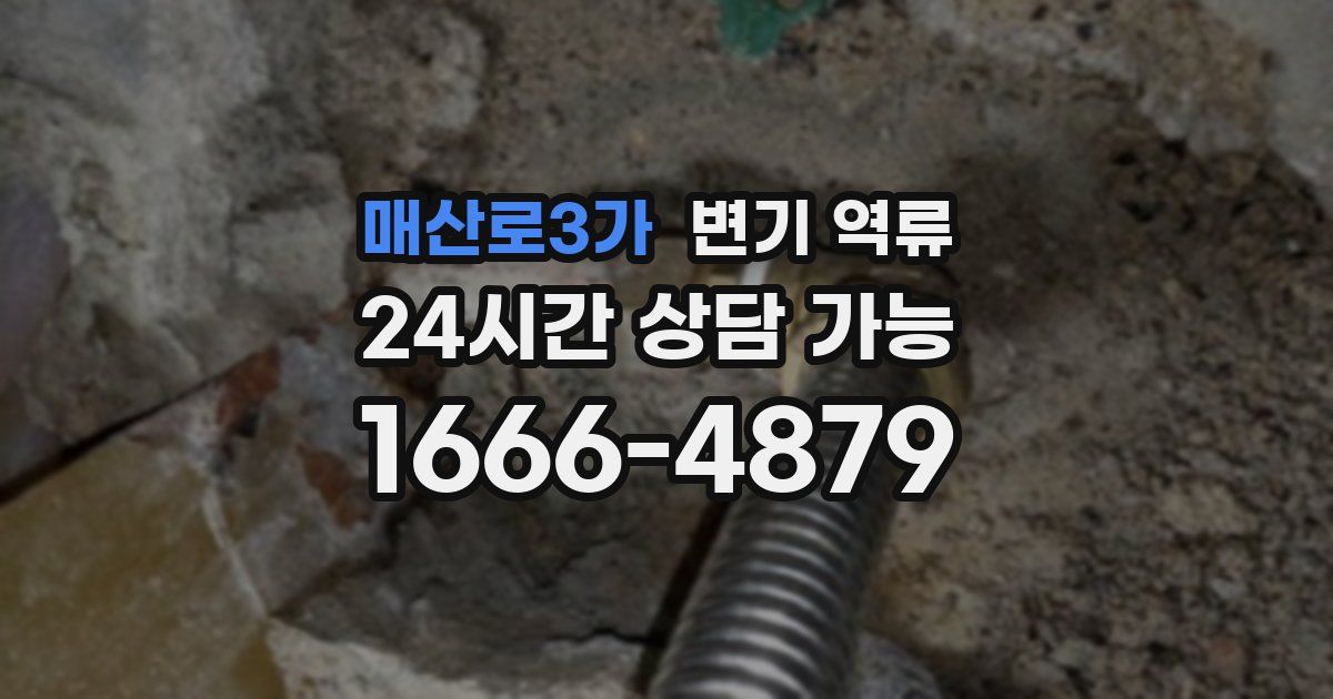 매산로3가 변기 역류