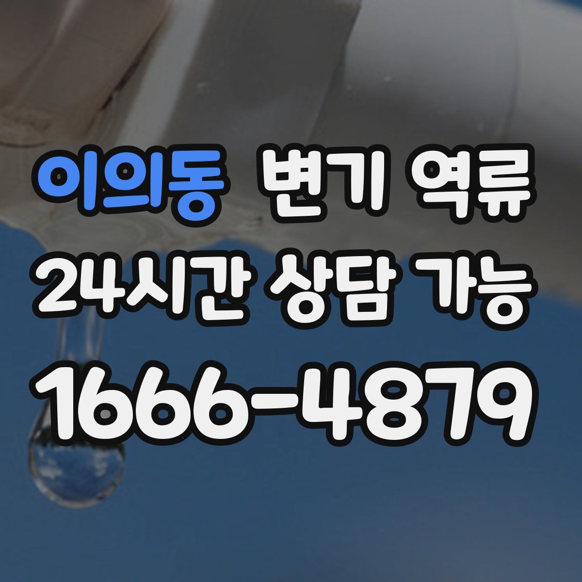 이의동 변기 역류