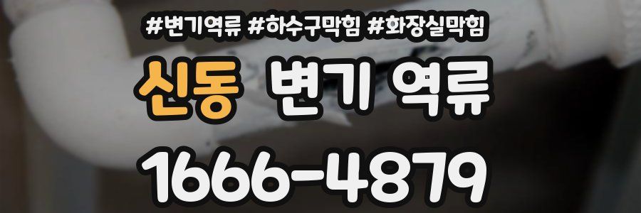 신동 변기 역류