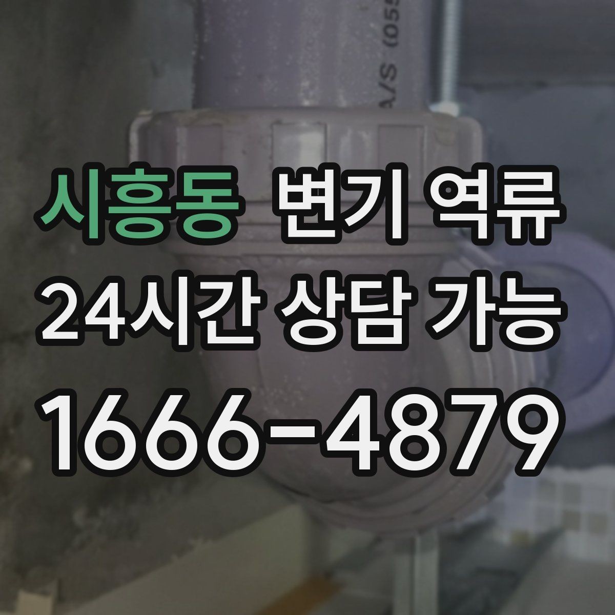 시흥동 변기 역류 욕실 물 사용을 줄여야 하는 상황
