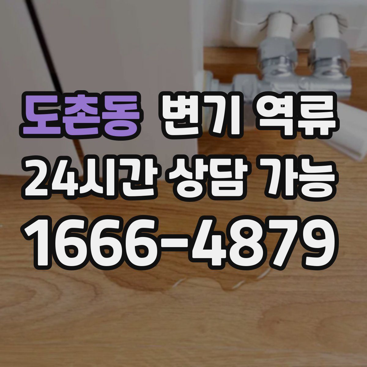 도촌동 변기 역류