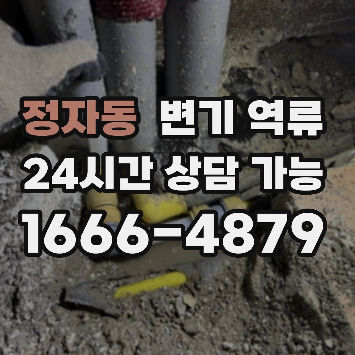 정자동 변기 역류