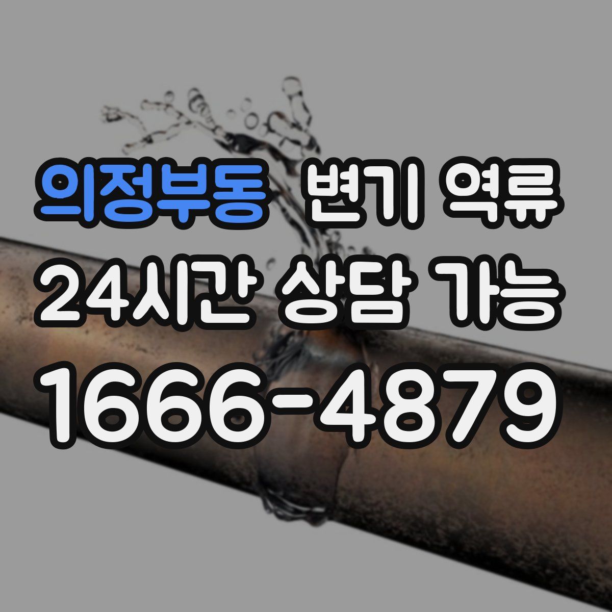 의정부동 변기 역류