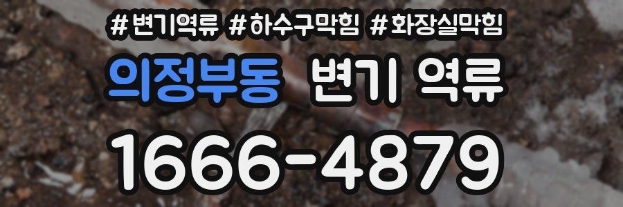 의정부동 변기 역류