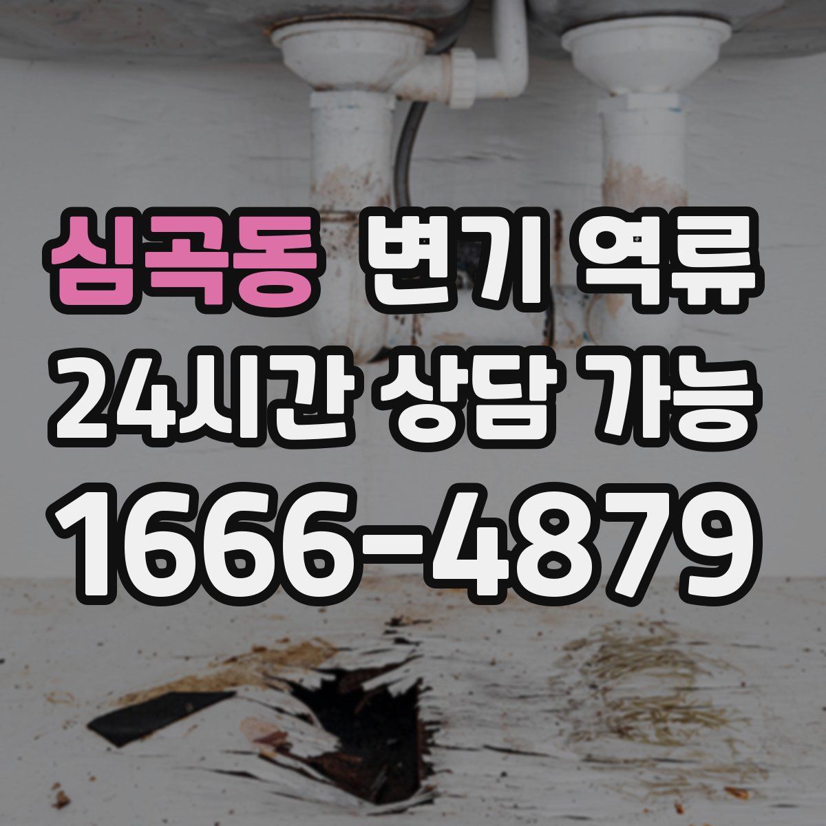 심곡동 변기 역류