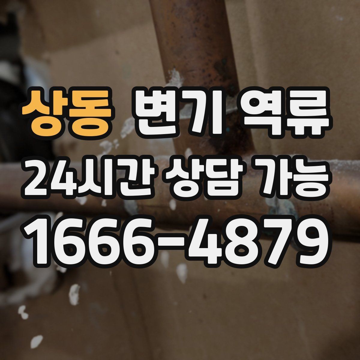 상동 변기 역류 주말·야간에 반복된다면 의심할 것