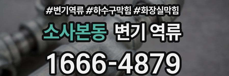 소사본동 변기 역류