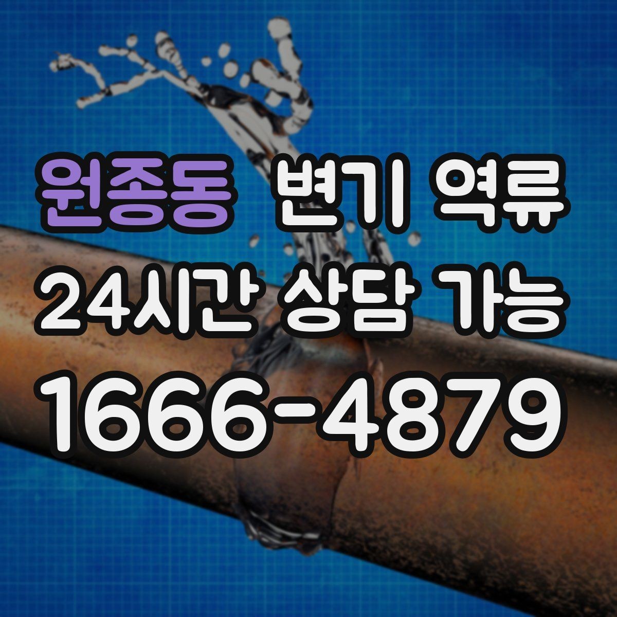 원종동 변기 역류 초기 대응이 가장 경제적인 이유