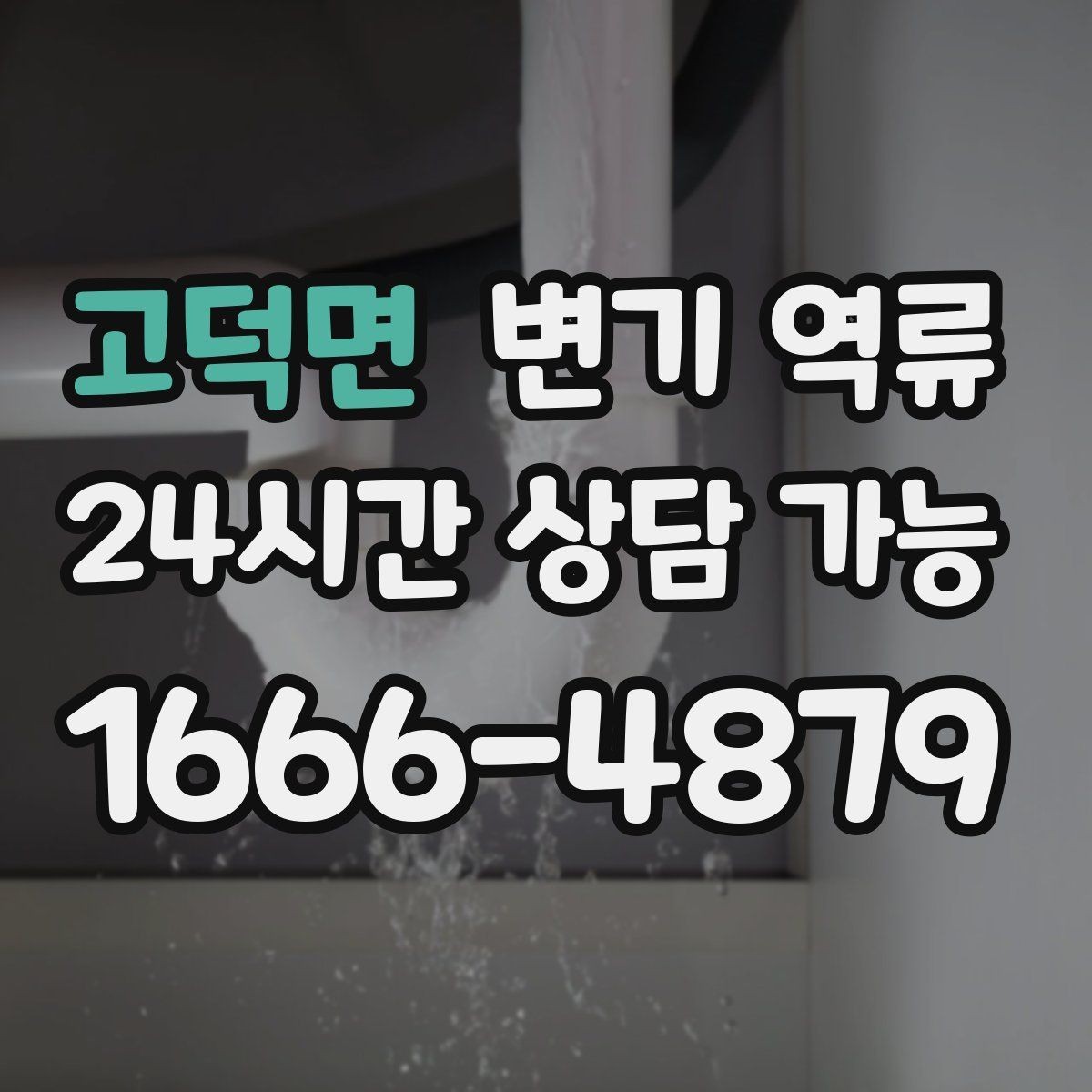 고덕면 변기 역류 샤워를 하면 더 악화될 수 있는 이유