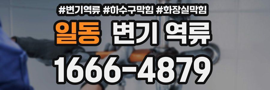 일동 변기 역류