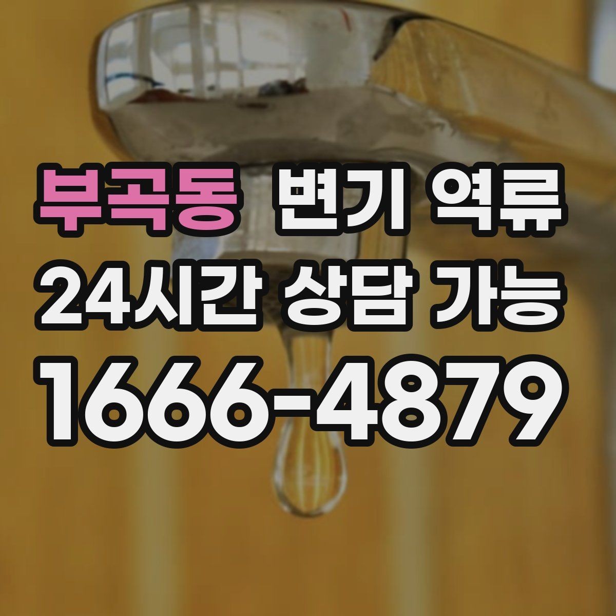 부곡동 변기 역류 작은 물건이 걸렸을 때 나타나는 특징