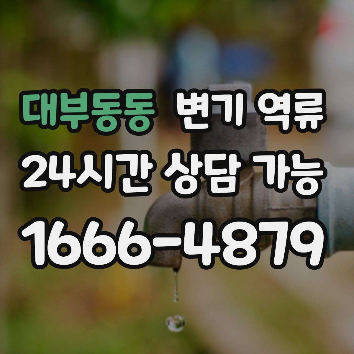 대부동동 변기 역류 게스트하우스·숙박업소 예방 포인트