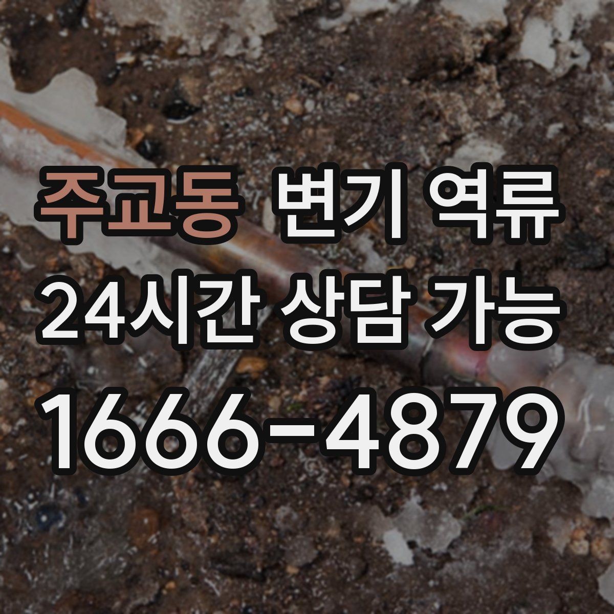 주교동 변기 역류 동시에 느려진 배수구를 체크해야 하는 이유