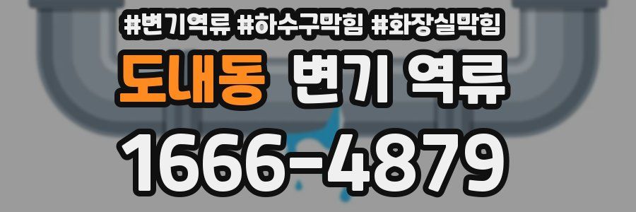 도내동 변기 역류