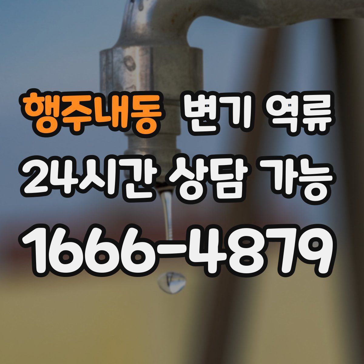 행주내동 변기 역류