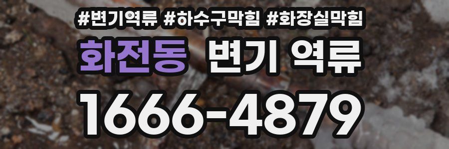 화전동 변기 역류