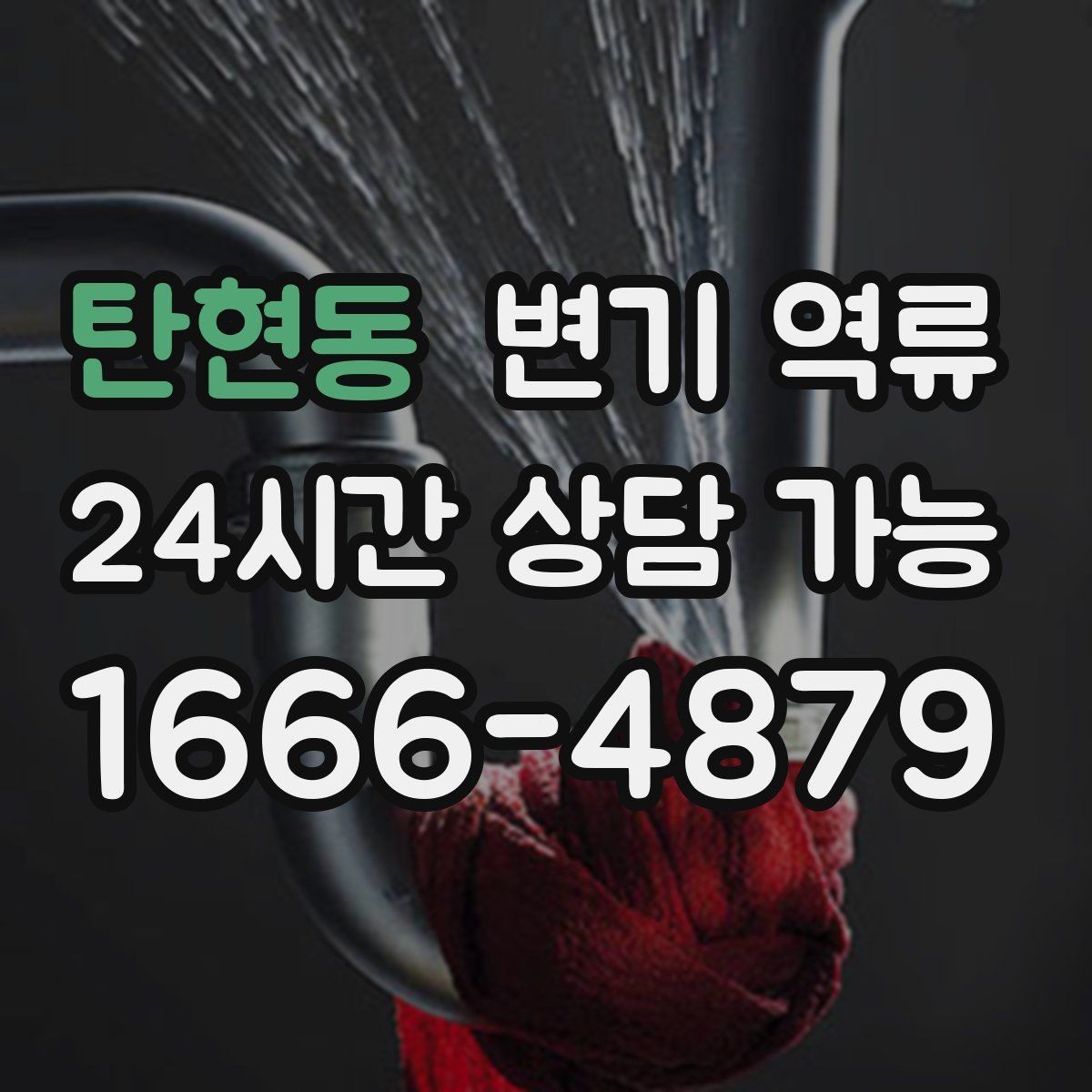 탄현동 변기 역류 동시에 느려진 배수구를 체크해야 하는 이유