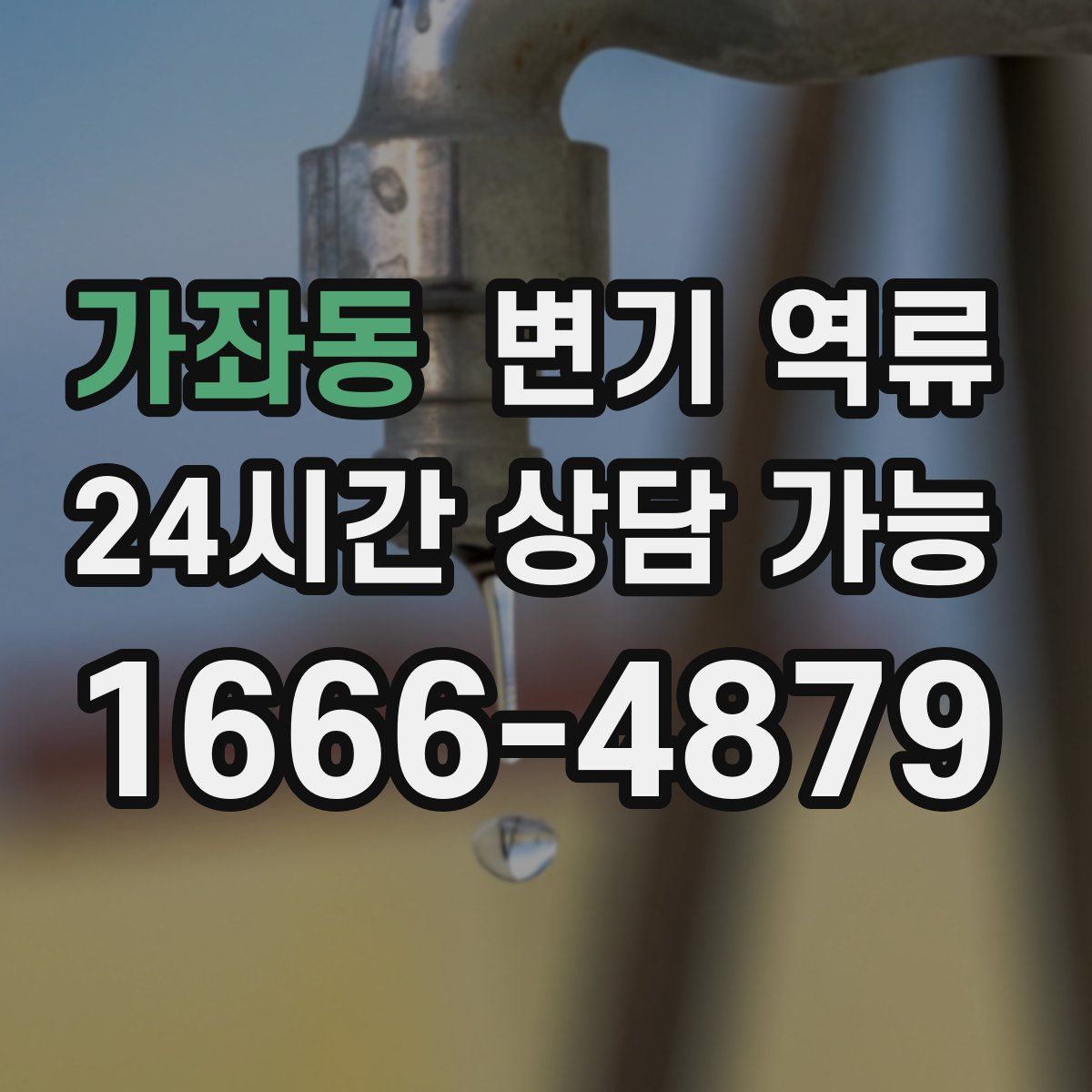 가좌동 변기 역류