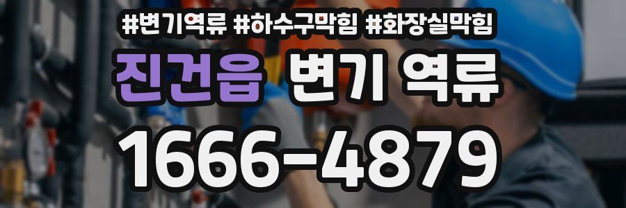 진건읍 변기 역류