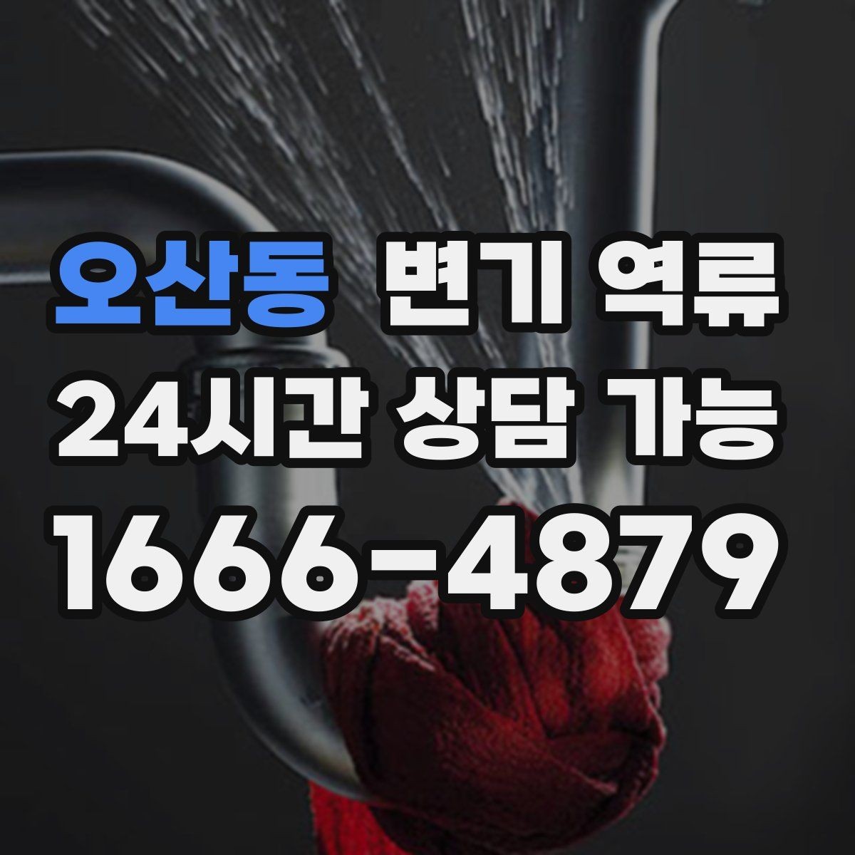 오산동 변기 역류 물을 내리기 전에 멈춰야 하는 이유