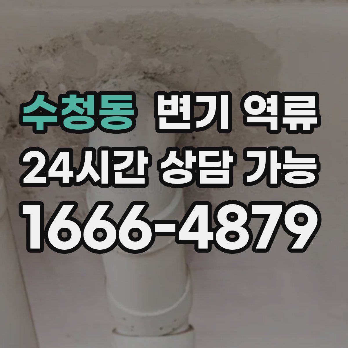 수청동 변기 역류