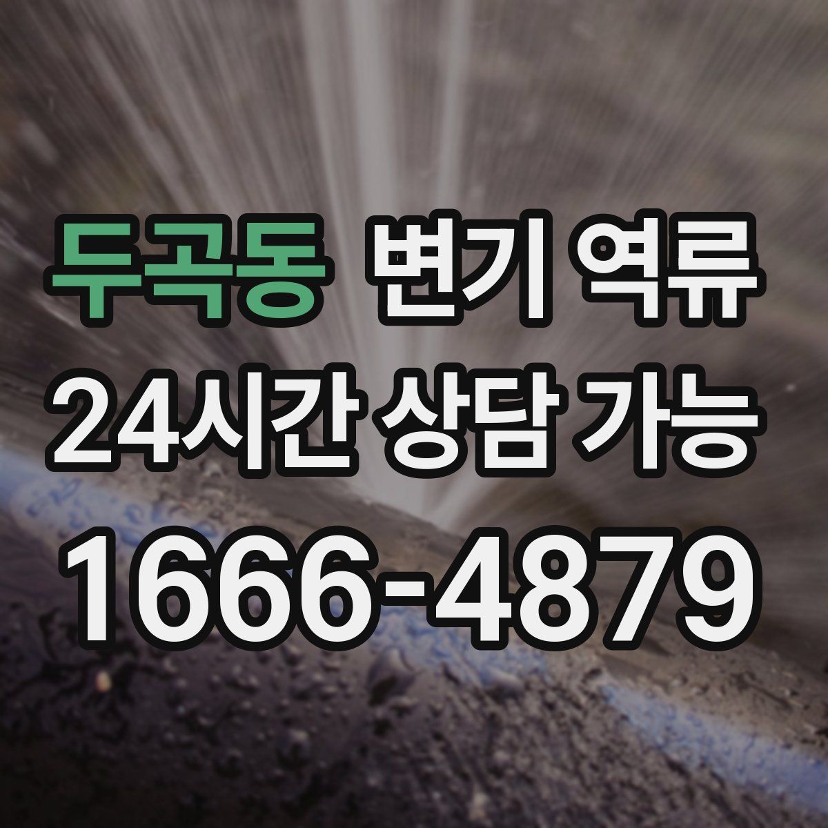 두곡동 변기 역류