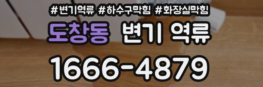 도창동 변기 역류