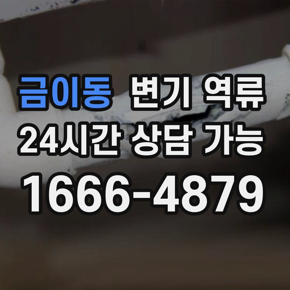 금이동 변기 역류