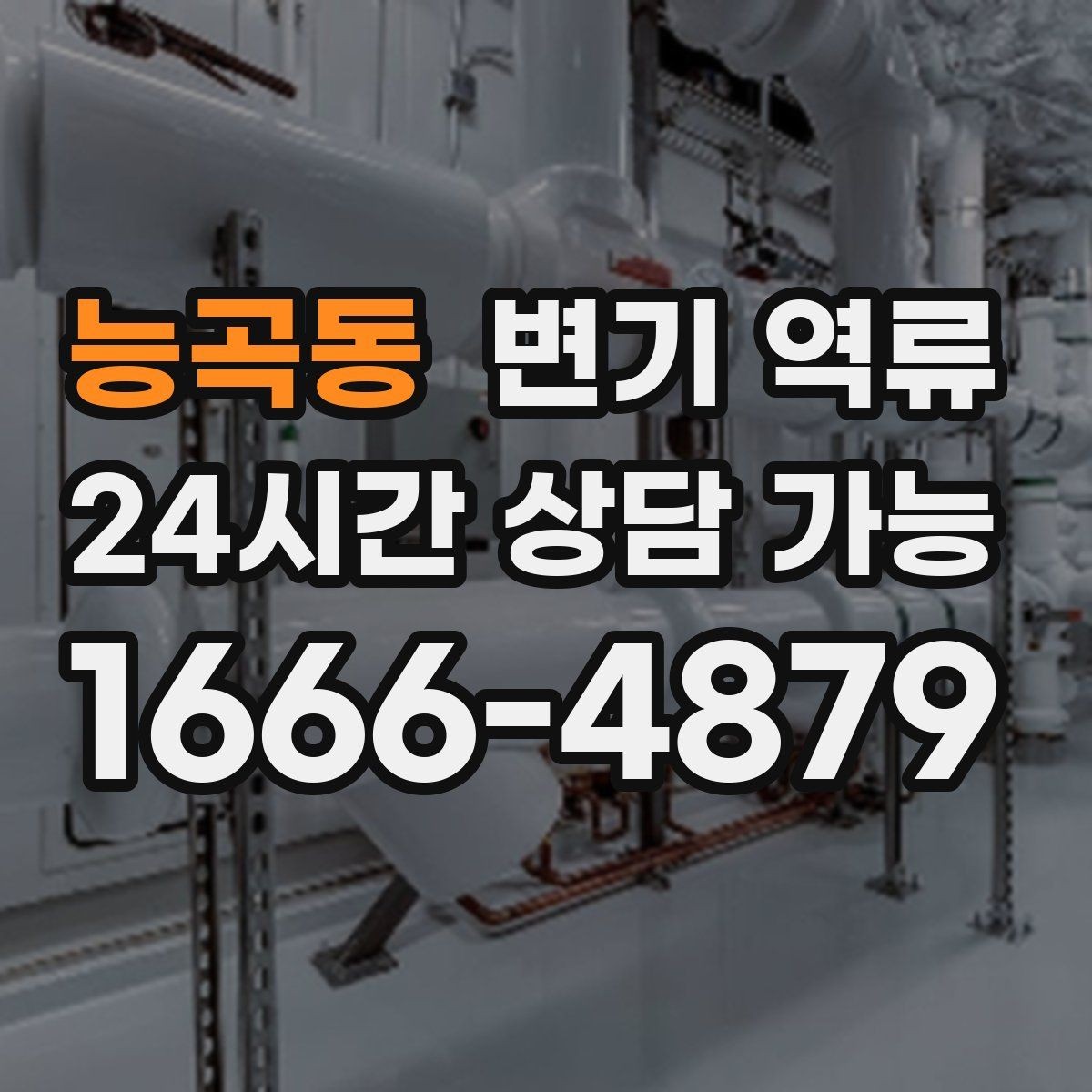 능곡동 변기 역류 물이 천천히 내려가다 다시 차오르는 경우