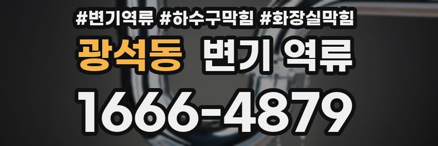 광석동 변기 역류