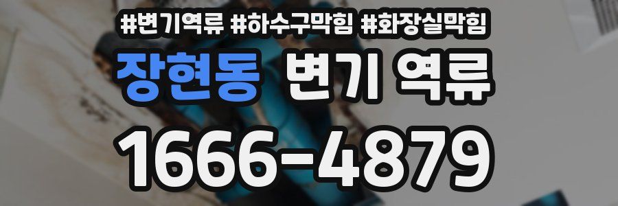 장현동 변기 역류