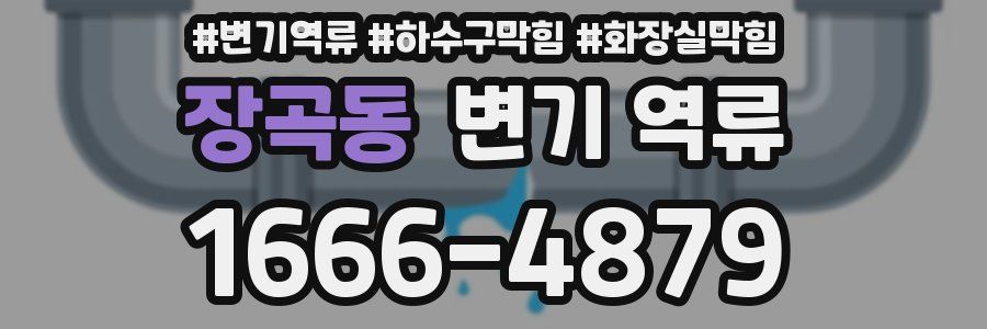 장곡동 변기 역류