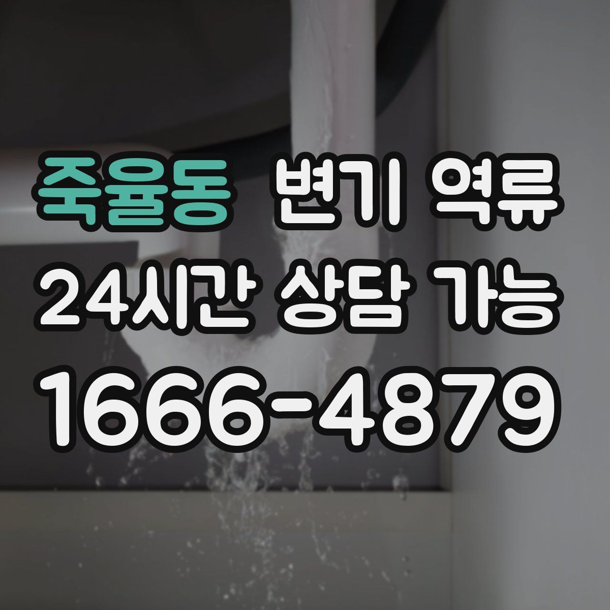 죽율동 변기 역류