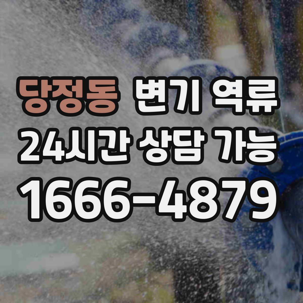 당정동 변기 역류
