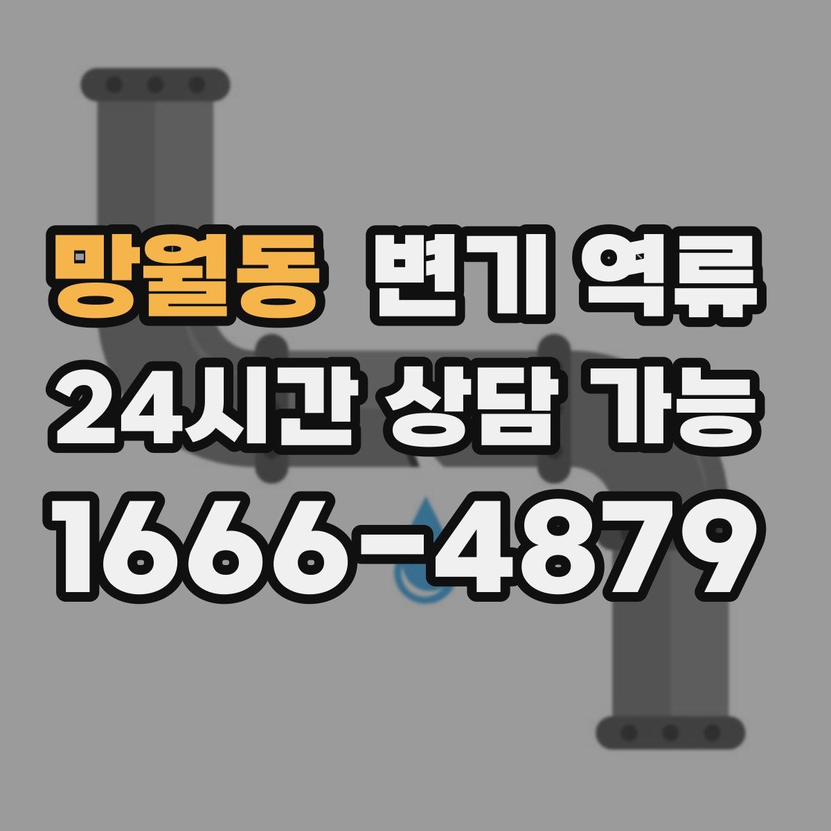 망월동 변기 역류